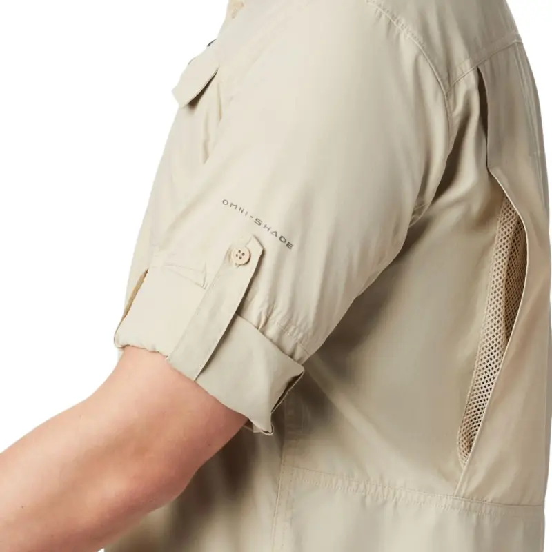 Columbia Silver Ridge Shirts Men Beige-2