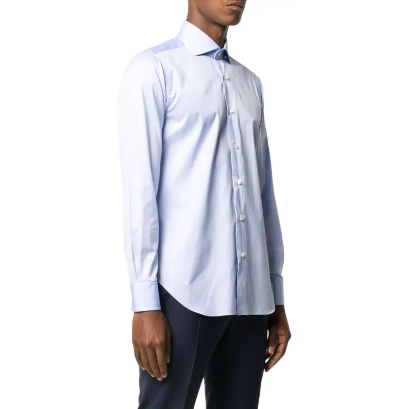 BARBA Shirts Men Blue-3
