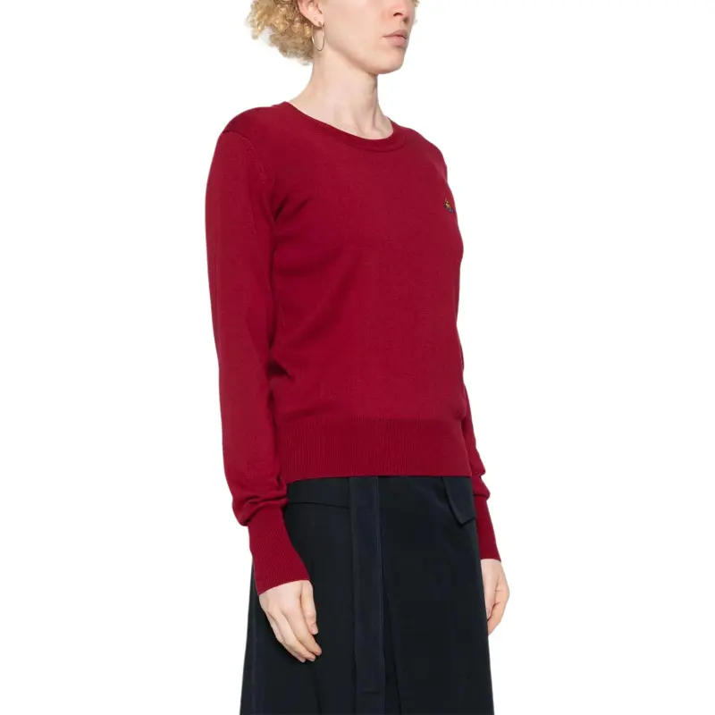 Vivienne Westwood Orb Embroidered Knited Jumper-3