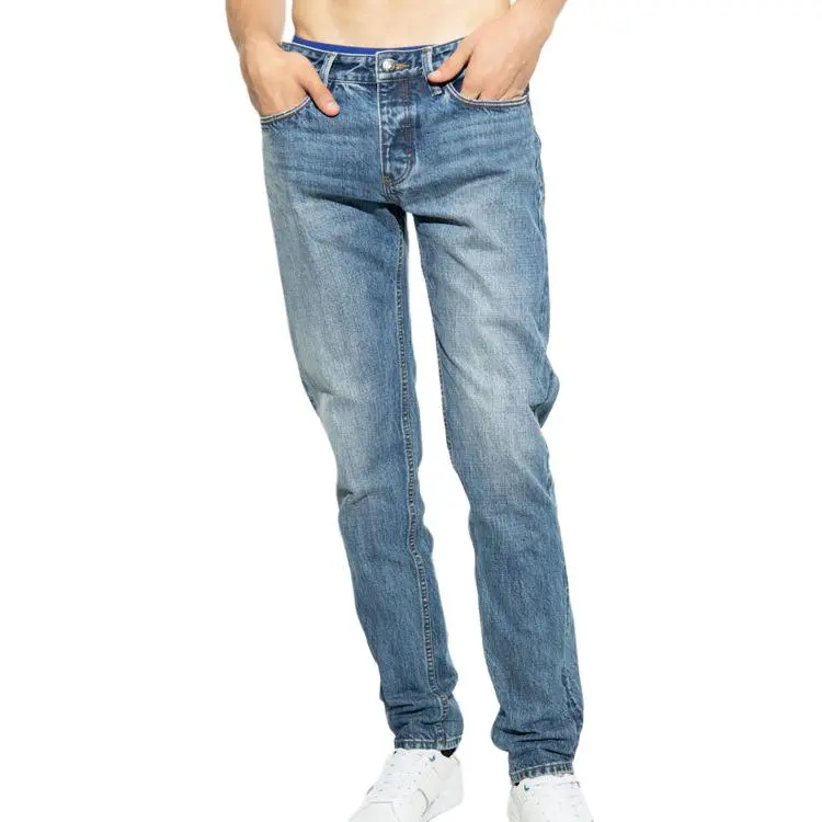 EMPORIO ARMANI FW22 Jeans Men's Blue-4