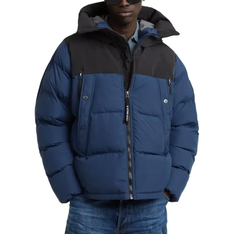 G STAR RAW Puffer Jacket Men's Sea Blue-1
