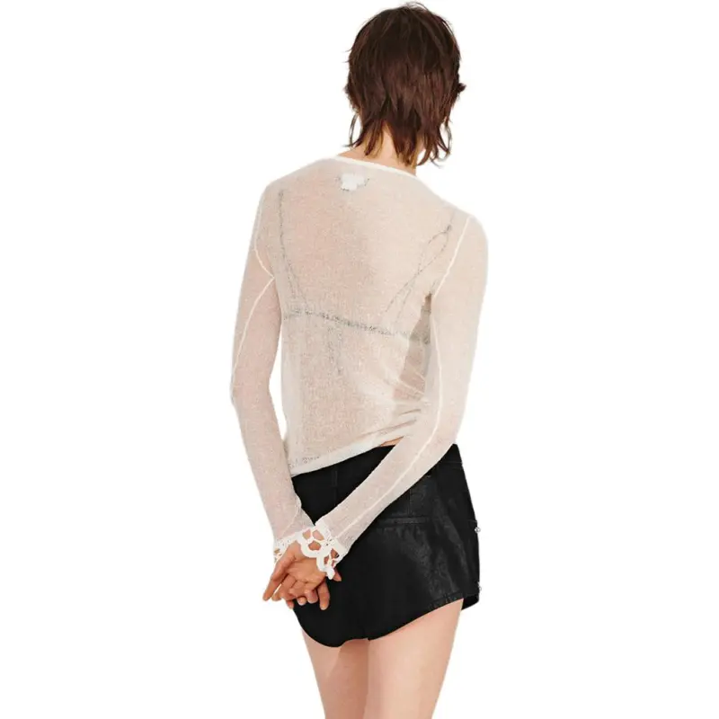 URBAN REVIVO Knitwear Women's Raw White-3