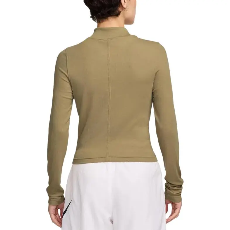 Nike Clothing T Shirts Women's Brown-1