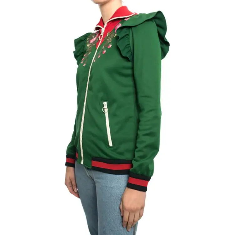 GUCCI Jackets Women's Green-3