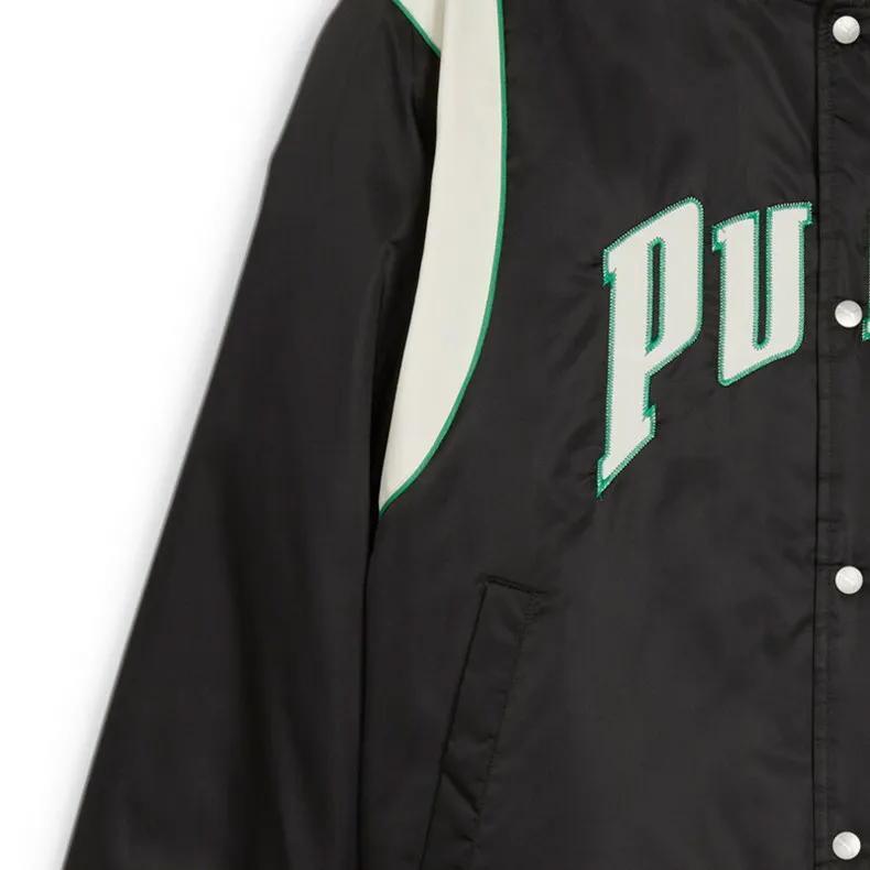 PUMA Baseball Jacket Unisex Black-6