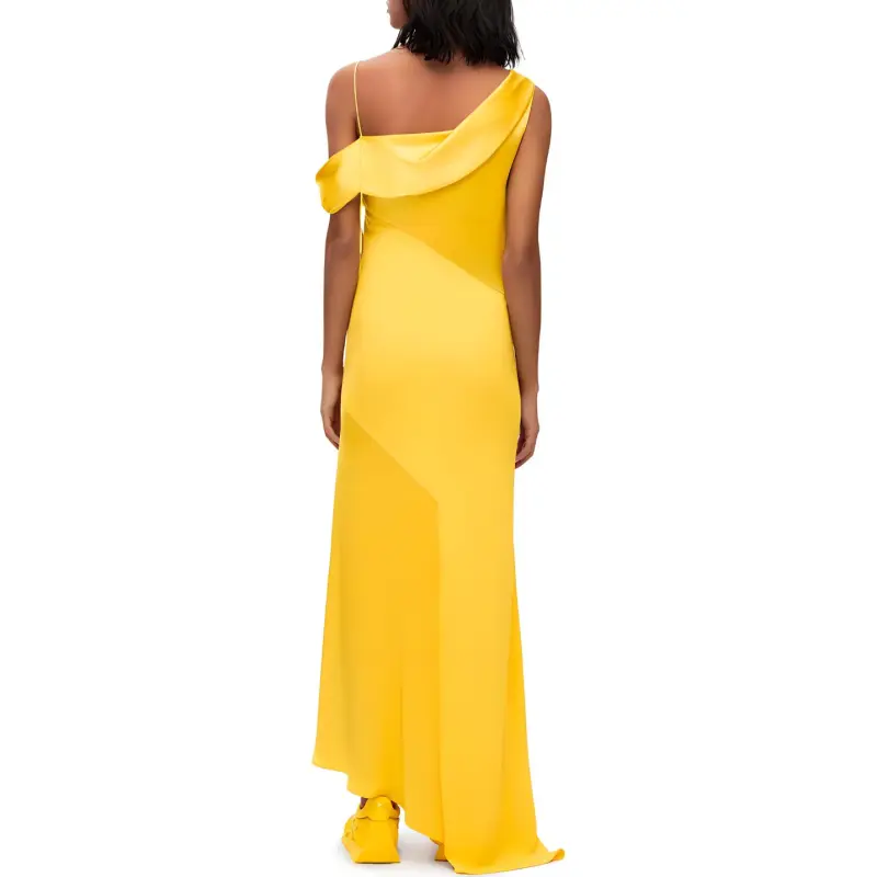 LOEWE SS23 Sleeveless Dress Women's Yellow-2