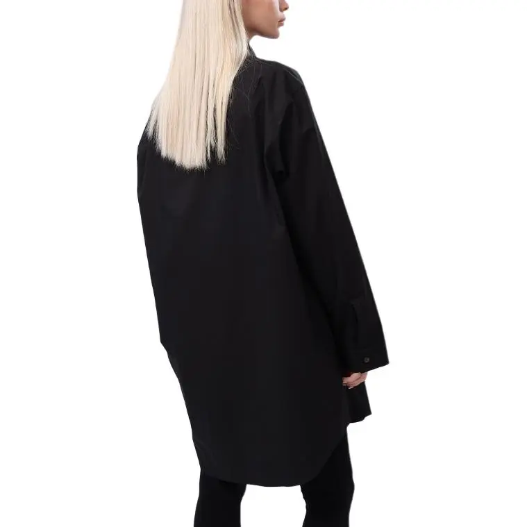 DIESEL D Dalis Logo Embroidered Shirt Dress-1