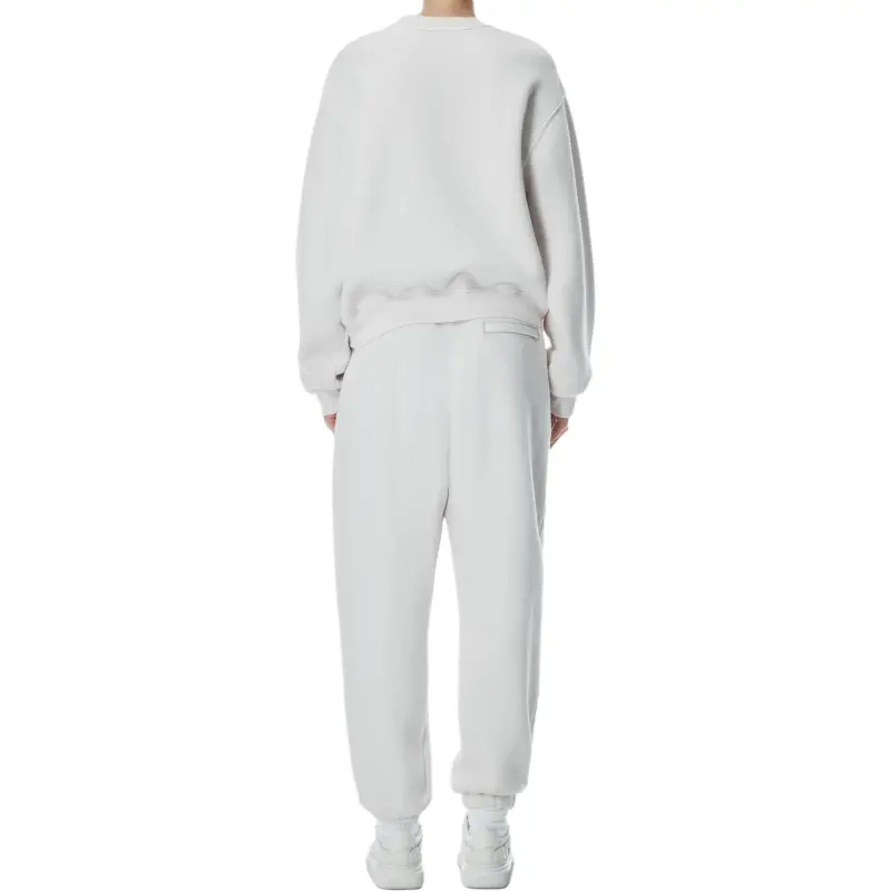T By Alexander Wang Graphic Sweatpants White-2