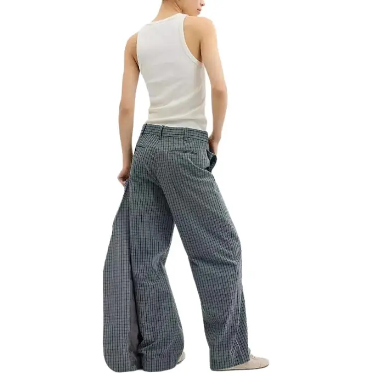 COACH Casual Pants Women's Gray-2