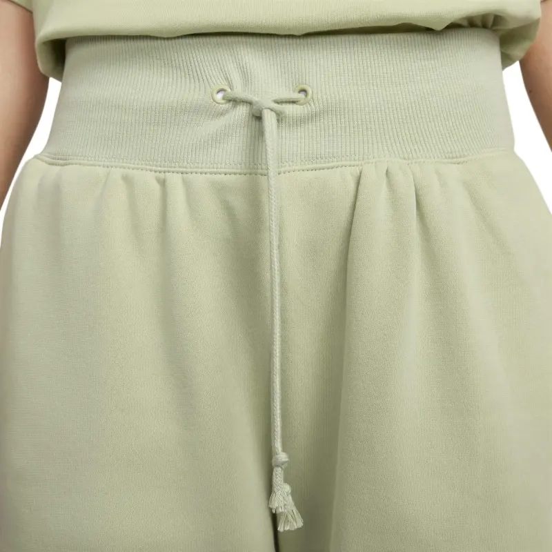Nike Sportswear Phoenix Fleece Knitted Sports Pants Women's Light Green-2