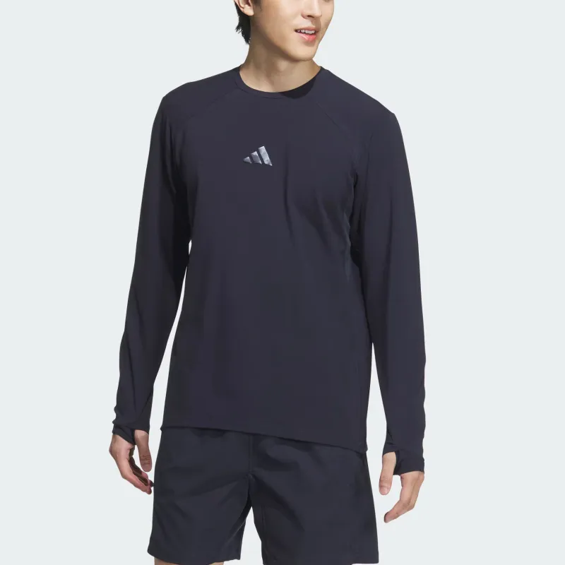 Adidas PREMIUM ACTIVE DOUBLEKNIT TOP T Shirt Men's Legend Ink-1