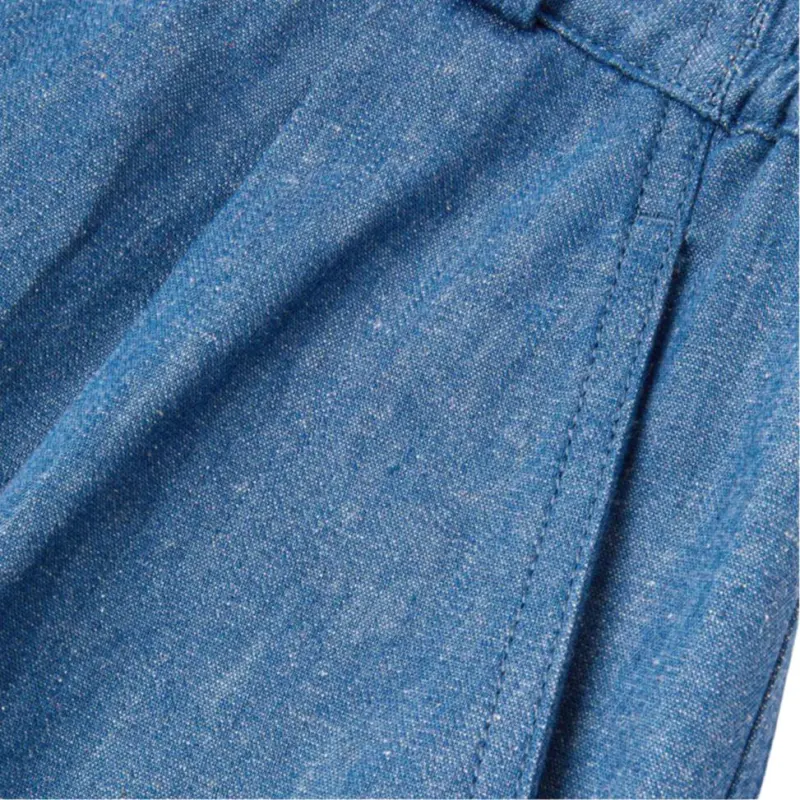 Loro Piana SS25 Casual Shorts Men's Blue-6