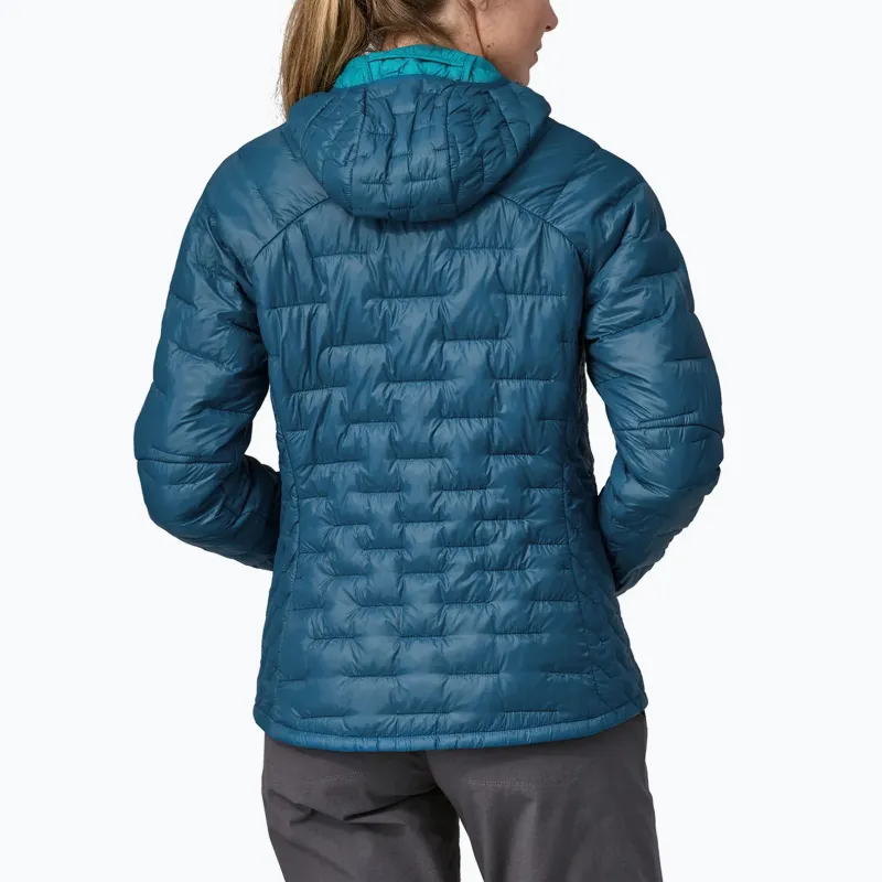 Patagonia Micro Puff Down Jacket Women's Blue-3
