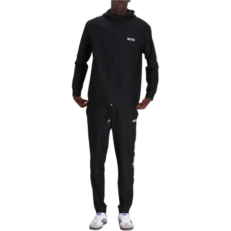 HUGO BOSS SS23 Knitted Sports Pants Men's Black-1