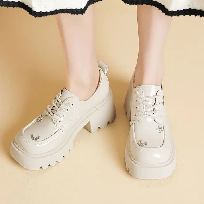 DAPHNE Casual Single Shoes 6.8cm Women's-10