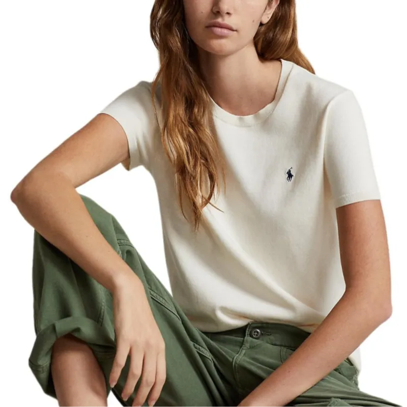 Polo Ralph Lauren T Shirt Women's Ecru-5