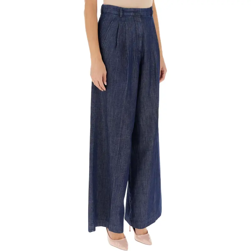 WEEKEND MaxMara High Waist Wide Leg Jeans-2