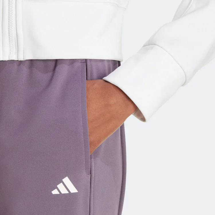 Adidas Knitted Sweatpants Women's Purple-4