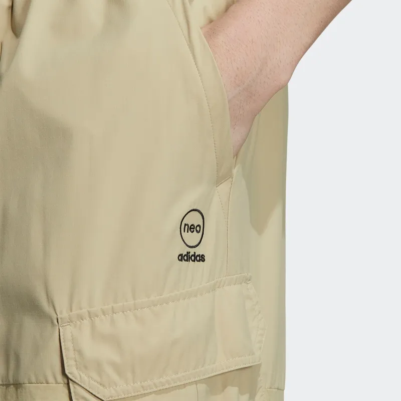 Adidas Neo Loose Fit Shorts Men's Khaki-4
