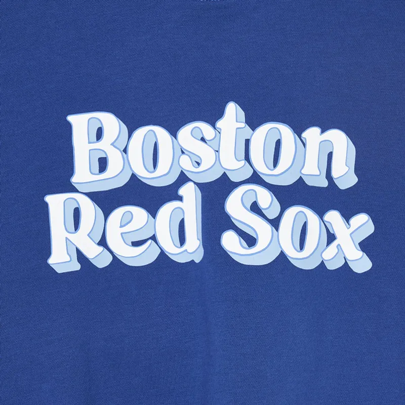 MLB SS24 Boston Red Sox Sweatshirt Women's Royal Blue-4