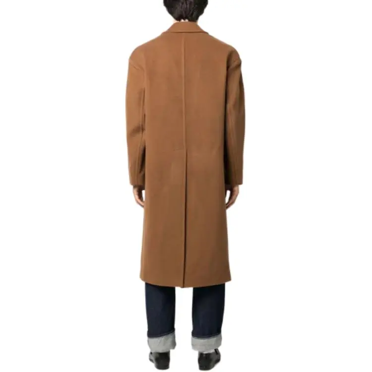 GUCCI Double-Breasted Long-Sleeved Coat-3