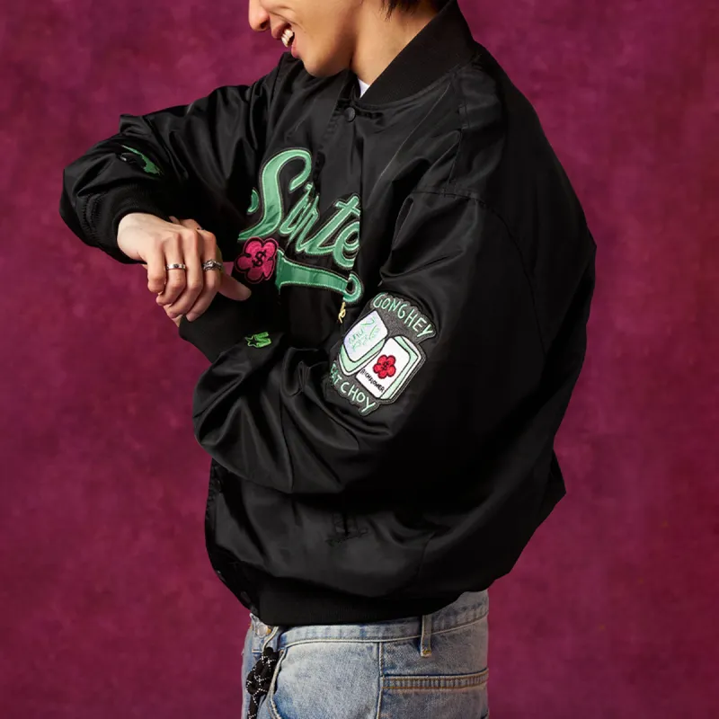 STARTER x YOUQIANHUA LIANMINGKUAN Jacket Unisex Black-5