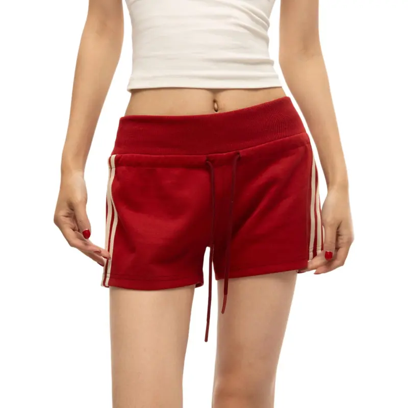 TBSM Casual Shorts Women's White Heather Gray-6