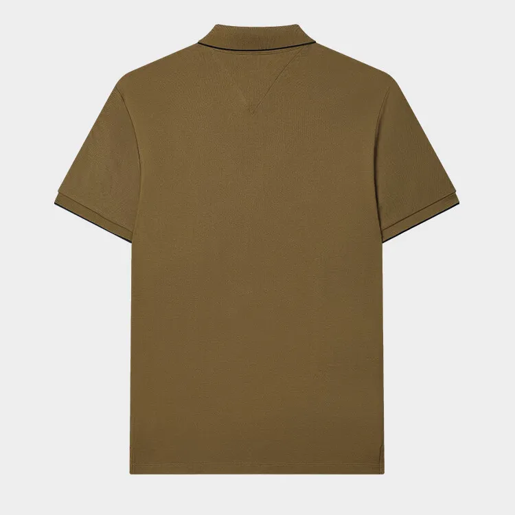 FILA Polo Shirt Men's Kangaroo Brown-1