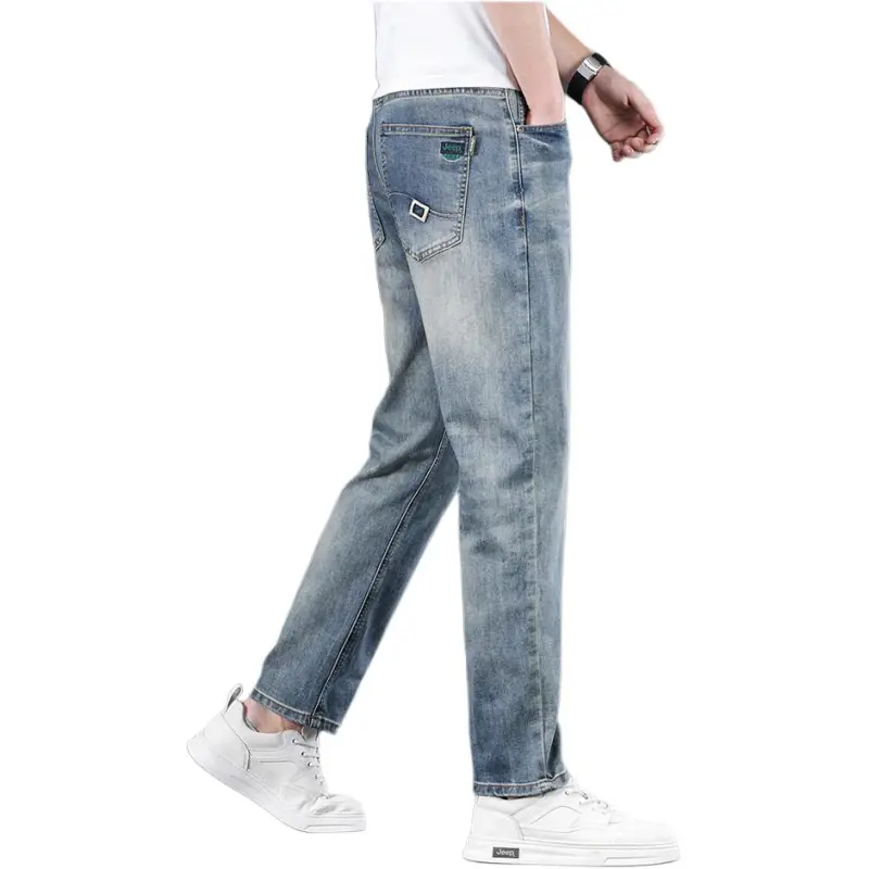 Jeep Fashion Sports Collection Jeans Unisex Light Blue-3