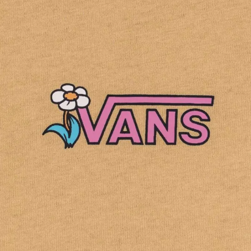 Vans Go Wild T Shirt Women's Umber-3