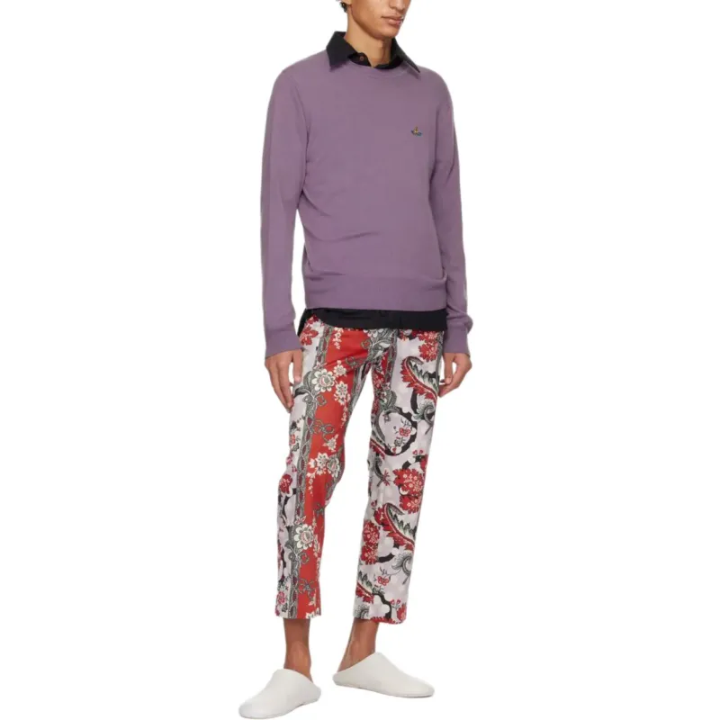 Vivienne Westwood Sweaters Men Purple-2