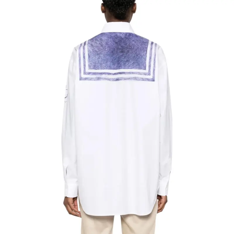 MOSCHINO Trompe L'oeil Print Shirt-3