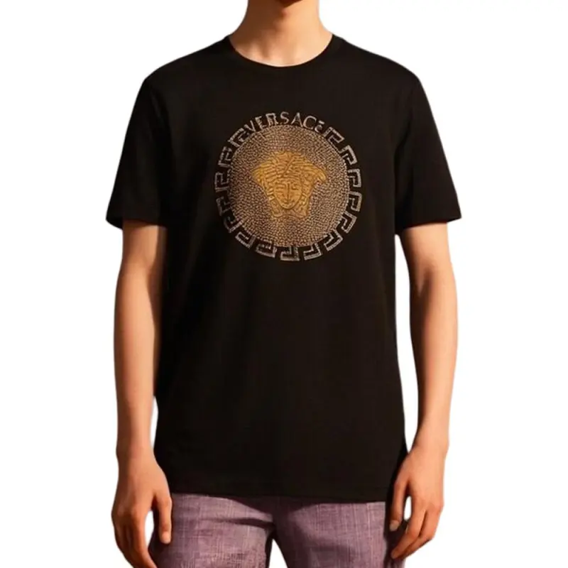 VERSACE T Shirts Men Black-1