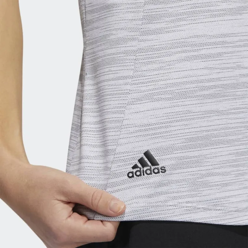 Adidas Free Shipping With AdiClub Space-Dyed Short Sleeve Polo Shirt-4