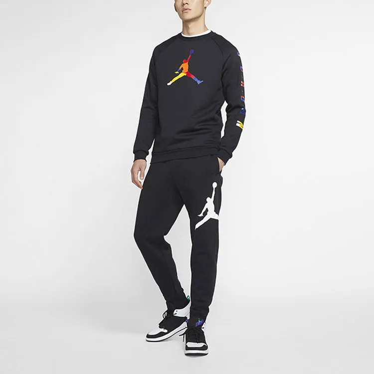 Jordan Sweatshirts Men Black-3