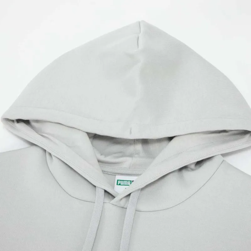PUMA CLASSICS HOODIE Sweatshirt Unisex Light Gray-3