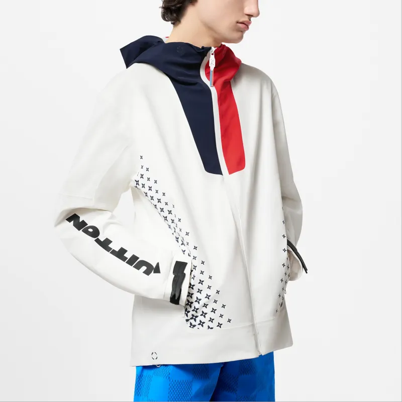 LOUIS VUITTON Technical Nylon Windbreaker-4