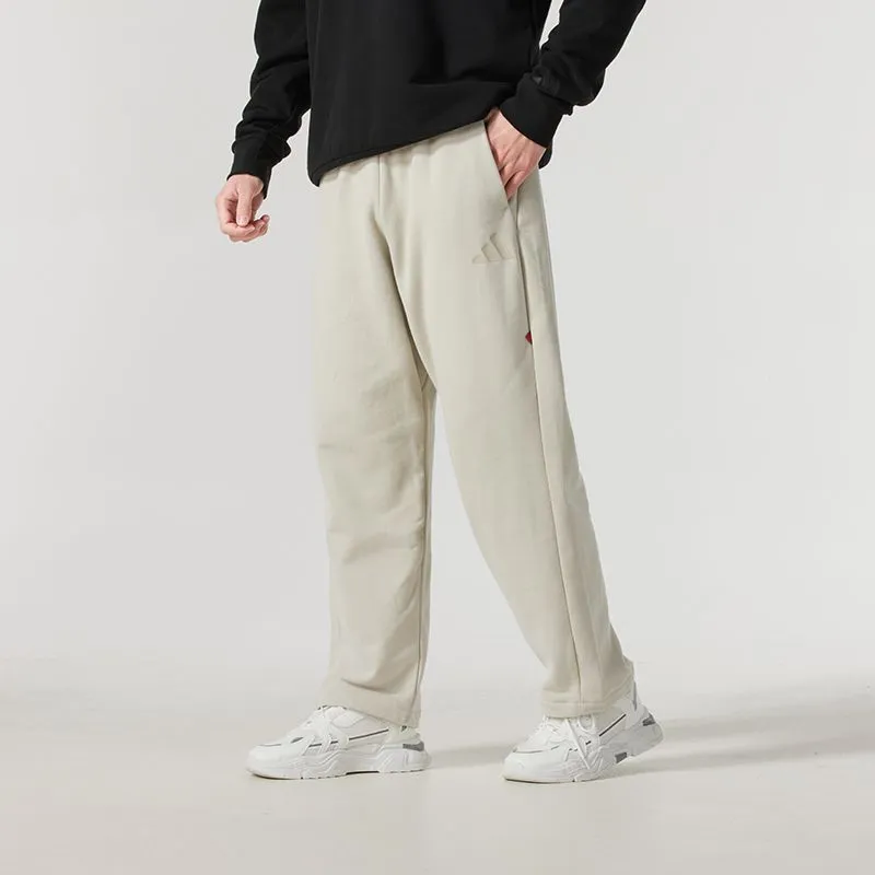 Adidas FW24 Knitted Sports Pants Men's Red-3