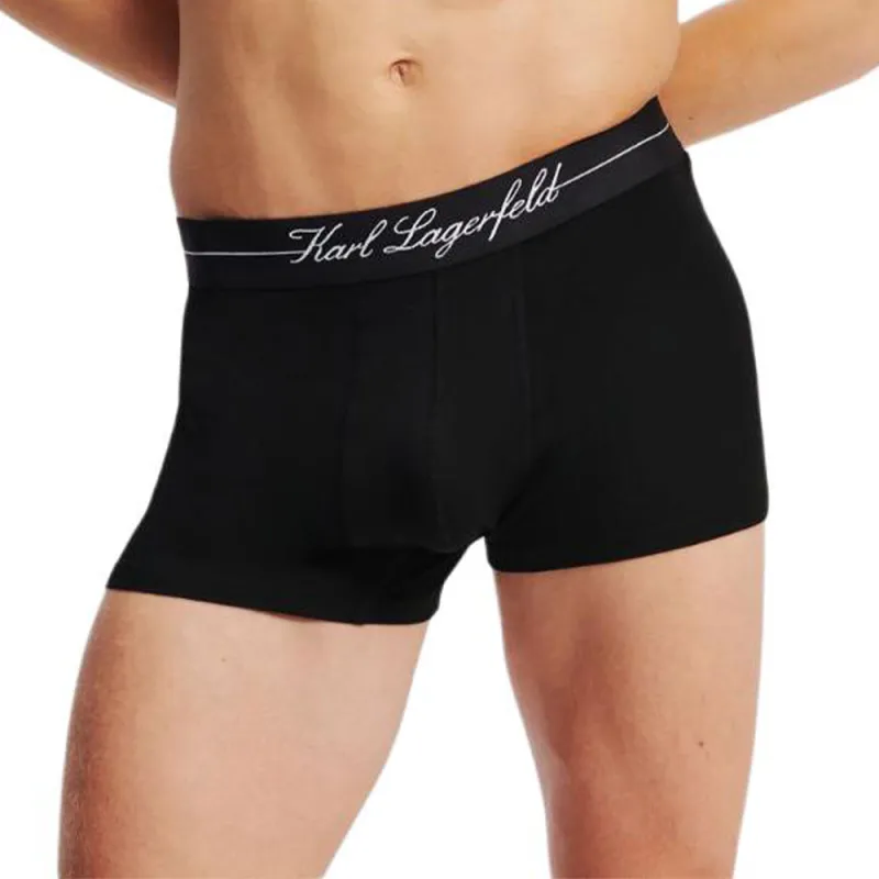 KARL LAGERFELD / Karl Lagerfeld Jeans Hotel Boxer Briefs Pack Of Three-2