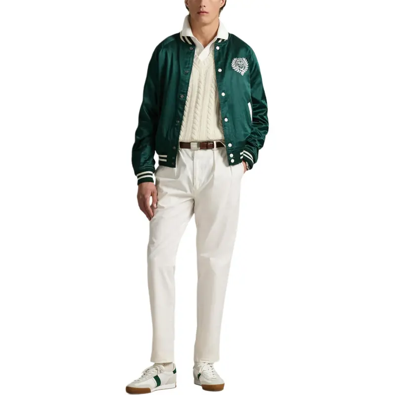 Polo Ralph Lauren X Wimbledon Varsity Bomber Jacket-2