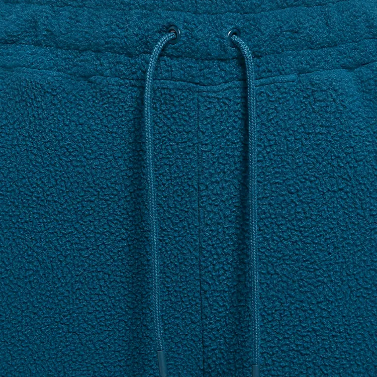 Nike Knitted Sports Pants Women's Embroidered Straw Blue-3
