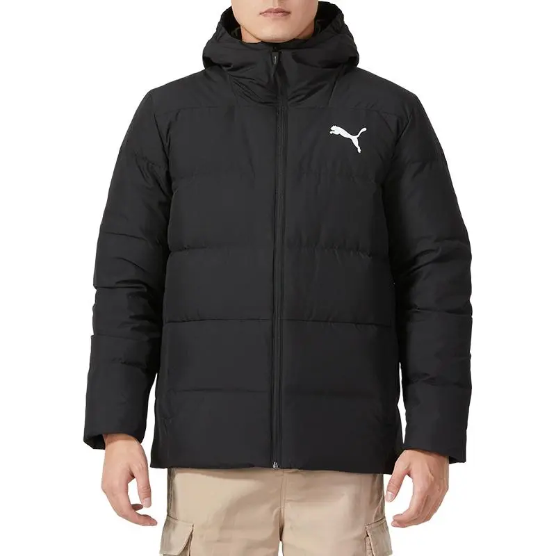 PUMA Down Jackets Men Black-2