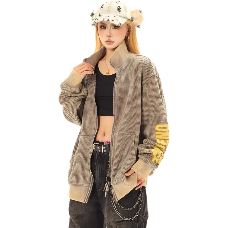 DanerWang Sweatshirts Unisex Gray-5