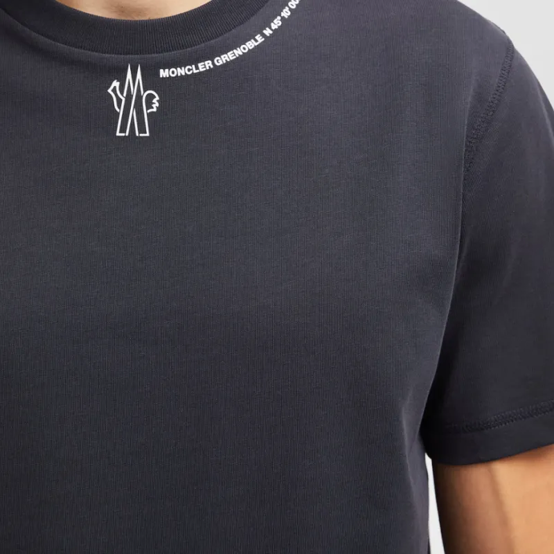 Moncler T Shirt Men's Marine Blue-5