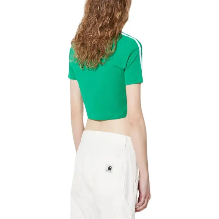 Adidas Originals T Shirt Women's Green-3