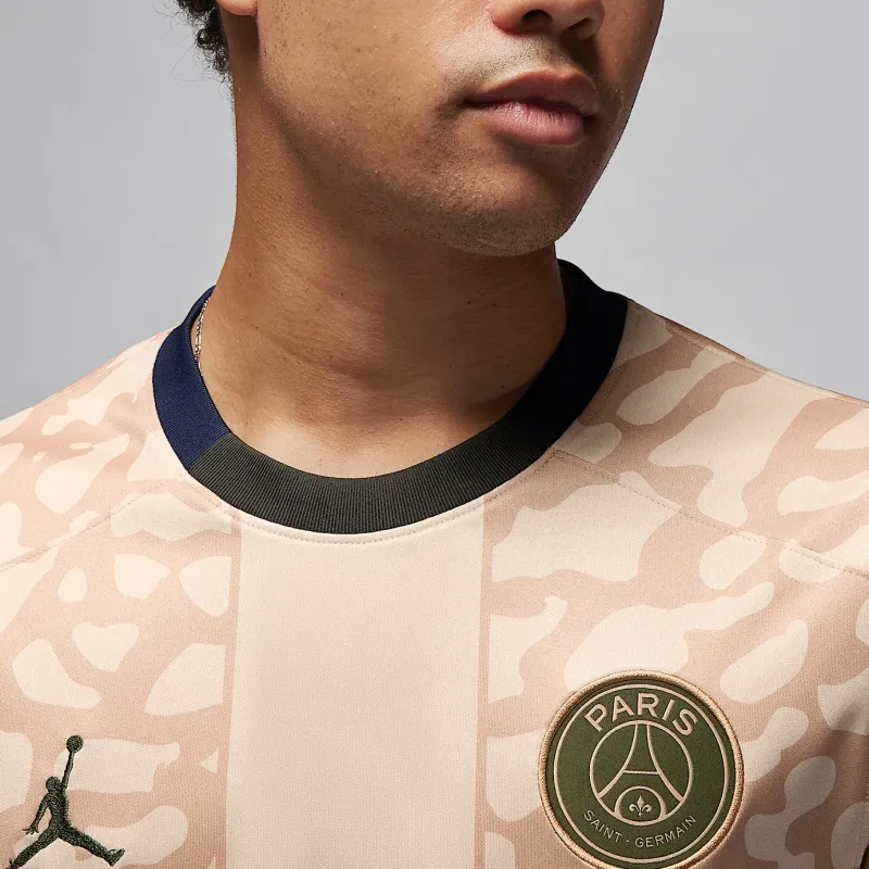 Jordan Paris Saint Germain 2023/24 Stadium Fourth Men's Jordan Dri FIT Soccer Replica Jersey-4