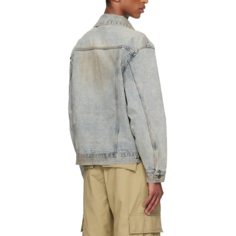 WE11DONE Denim Jacket Men's Blue-1