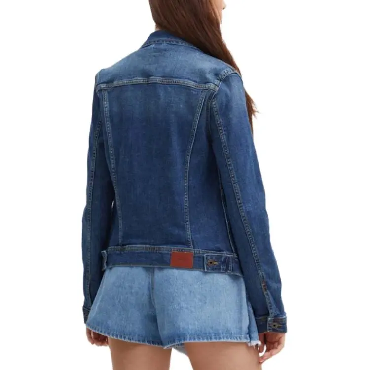 Pepe Jeans Denim Jacket Women's Marine Blue-1