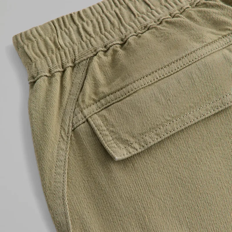 KITH FW24 Denim Chauncey Cargo Pants Men's Light Yellow-3