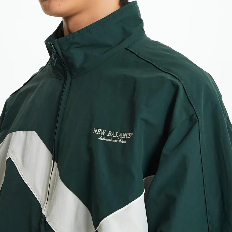 New Balance SS25 UNI 574 CLASSIC TRACK Jackets & Coats Men's Dark Hunter-2